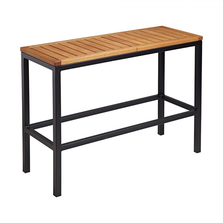 Ice Rectangle Bar Height Bench Set